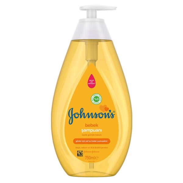 شامپو بچه جانسون گلد 750 Johnson's Baby Gold Shampoo 750 ml