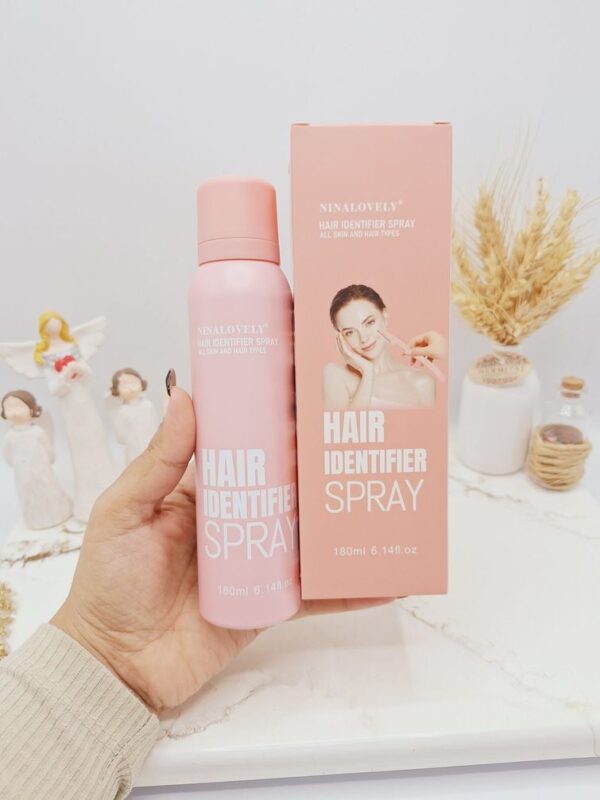 اسپری از بین برنده موی صورت همراه با ۴ عدد تیغ اصلاح صورت کدNo.HS-511