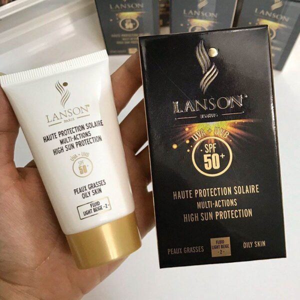 ضد آفتاب کرم پودری لانسون اصلی LANSON SPF 50