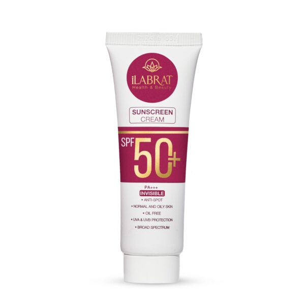 کرم ضدآفتاب ضدلک بی رنگ ایلابرت +SPF50