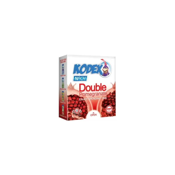 کاندوم کدکس مدل Double Pomegranate بسته 3 عددی